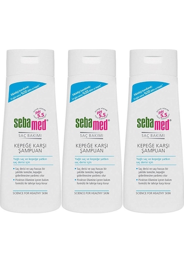 Sebamed Kepek Önleyici Şampuan 3 x 400 ML