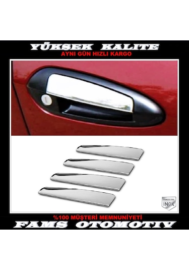 Fiat Linea Krom Kapı Kolu 4 Kapı 4 Parça 2007 Üzeri