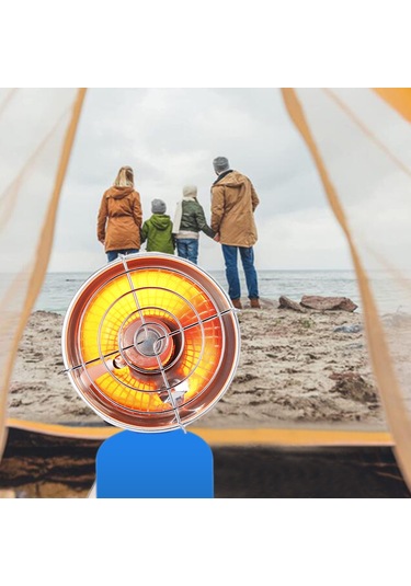 Reedark Kamp Gazlı Taşınabilir Isıtıcı - Çadır, Balıkçılık Ve Doğa Yürüyüşleri İçin Tüpsüz