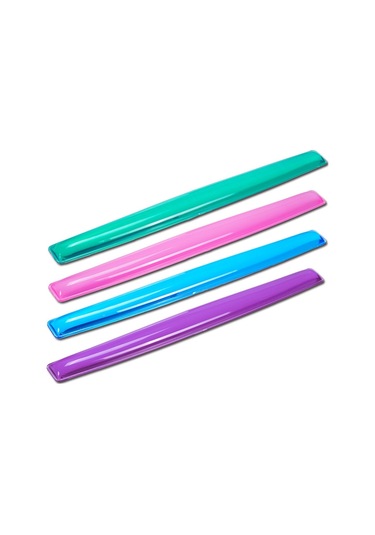 Montıan Şeffaf Silikon Bilezik Kalp Şeklinde Klavye Bilek Destekçisi, Rastgele Renk Teslimatı