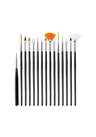 5/20 Adet Tırnak Resim Fırçaları Seti Profesyonel Tırnak Malzemeleri Akrilik Uv Jel Çizim Süsleyen Manikür Tasarım Araçları Aksesuar Altın