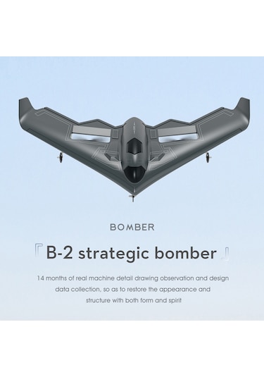 Shineyee Epp Malzemeli Led Işıklı 2.4ghz Uzaktan Kumandalı Uçak - Çocuklar Ve Yetişkinler İçin Koyu Gri