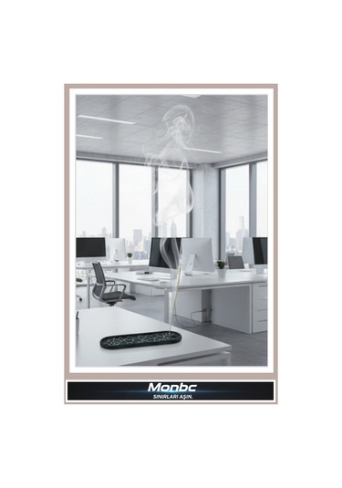 Monbc Modern Desenli Tütsülük 3d Tasarım Dekoratif Biblo, Hediyelik Ve Ev Ofis İçin Şık Aksesuar