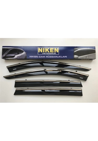 Vw Golf 8 Kromlu Cam Rüzgarlığı Niken 2021+ Sonrası Uyumlu