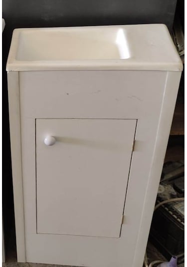 Karavanlara Özel İDATES - Eyveli Banyo Dolabı ( Evye+Dolap)