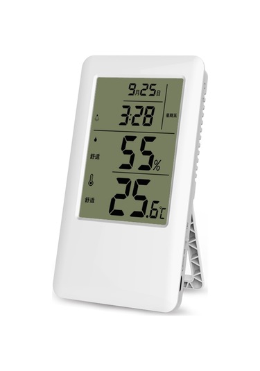 Mc501 Ayarlanabilir İç Mekan Termometresi Higrometre, Şarj Versiyonu