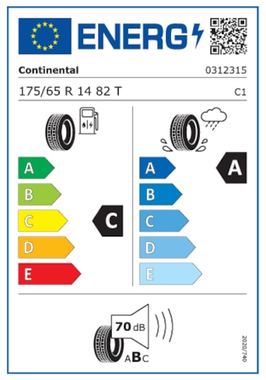 Continental 175/65R14 82T Ultracontact 2026