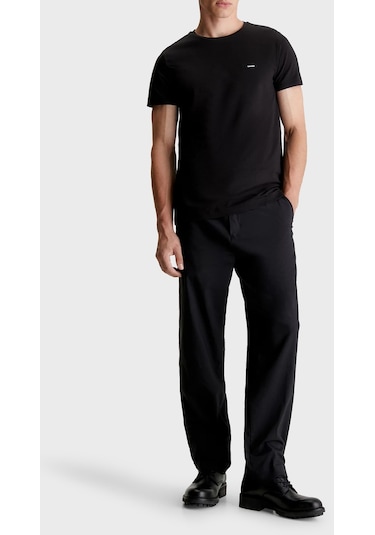 Calvin Klein Erkek T Shirt K10k112724 Beh Siyah