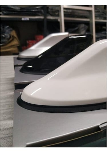 Tiger Marketing Toyota Uyumlu Carina Uygun Balina Shark Anten Köpek Balığı Anten Silikonlu Beyaz