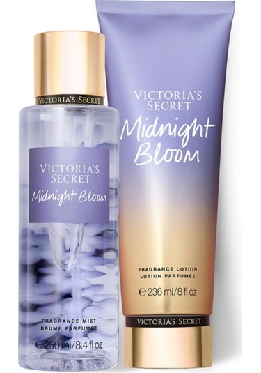 Victoria's Secret Midnight Bloom Vücut Losyonu 236 ML + Midnight Bloom Vücut Spreyi 250 ML