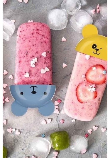 Buffer 4'lü Kolay Şekillendirici Sevimli Çocuk Meybuz & Dondurma Kalıbı Ap-9179 Diğer