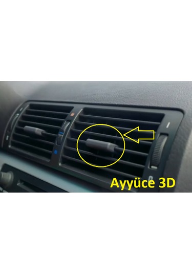 Ayyüce 3d, Bmw E39 Uyumlu Havalandırma Izgarası Klipsi, 3 Adet