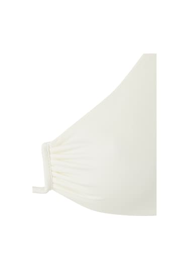 Away That Day Palma Bikini Üstü Ivory