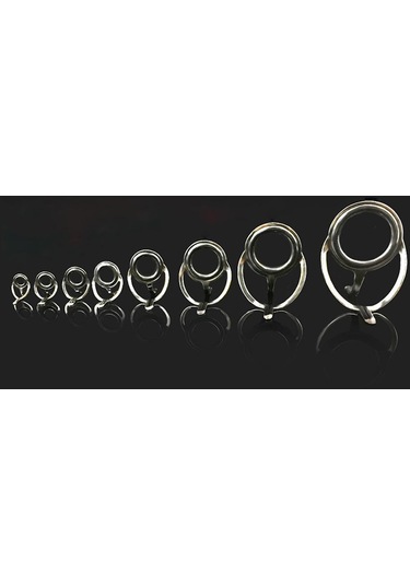 Homyl 10 Adet Seramik Göz Yüzükler Olta Rehberleri 6-