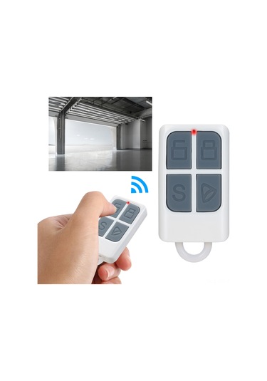Konesam 4 Tuşlu 433mhz Kablosuz Kumanda 1527 Çipi - Güvenlik Alarmı İçin Asker/çıkar/sos/ev Modu, Pil Dahil Wl-8w