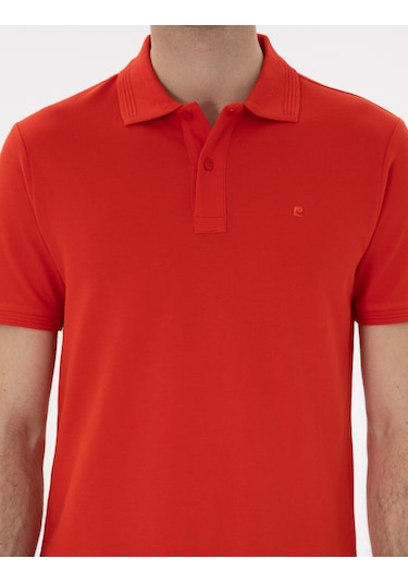 Pierre Cardin Erkek Kırmızı Tişört Basic 50302561-vr030 Kırmızı