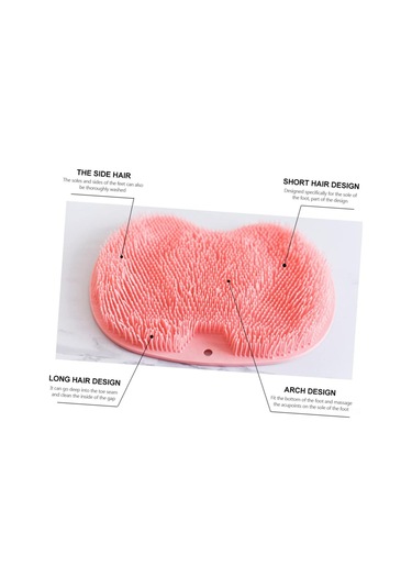 Ximistore9 Tpr Banyo Tırnak Temizleyici Ve Masajlı Antipatik Mat - 3 Adet Set Ayak Ve Sırt Temizliği Diğer