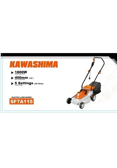 Kawashima SF7A115  Elektrikli Çim Biçme Makinesi