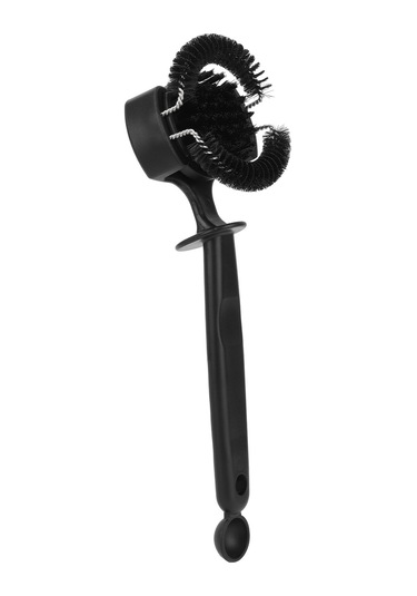 Hangfox 58mm Filtre Kahve Makinesi Temizleme Fırçası - Isı Dayanıklı, Kaygan Korumalı Tutamaklı, Tuzaklı, Toz Kaşığı Eşliğinde Tam Yönlü Temizleme Diğer