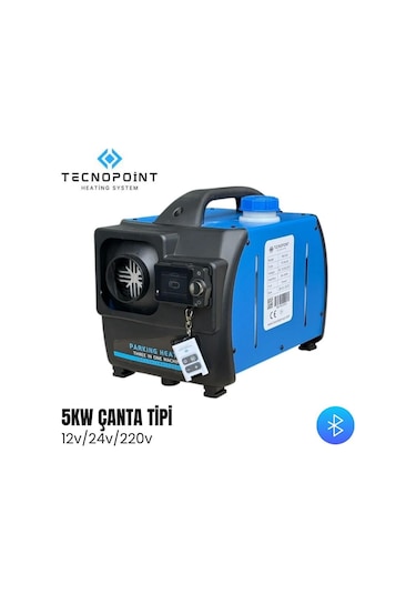 Tecnopoint 5kw Çanta Webasto Tipi Isıtıcı Bluetooth 12v-24v-220v-1569