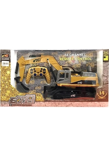 Metal Aksamlı Uzaktan Kumandalı Kepçe Dozer