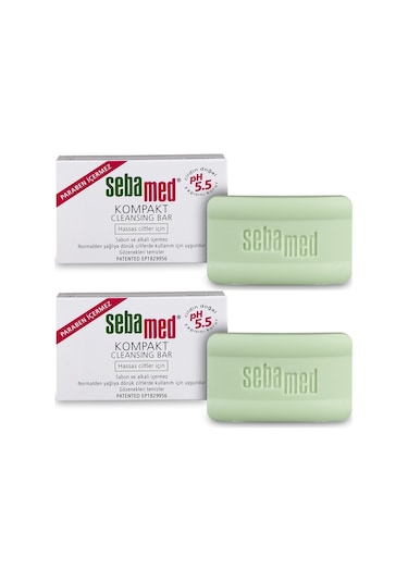 Sebamed Sabun Kompakt Hassas Cilt 100gr 2 Li Set