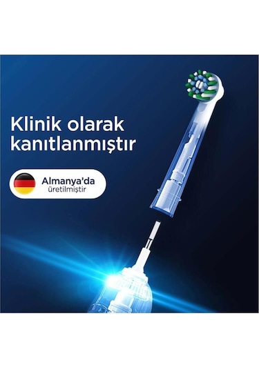 Oral-B Pro Cross Action X-Filament Diş Fırçası Başlığı 2'li