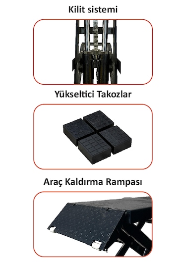 3.5 Ton 2 Metre Makaslı Lift Gpml101