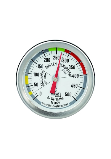 Tfa Dostmann Bbq.barbekü.mangal.smoker.ızgara Termometresi 500 C Derece