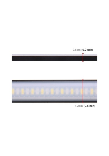 Sones 45 Cm 12 W 3014-smd Led 720lm Araba Ampul Dönüş Sinyali Otomatik Ters Lamba Gündüz Çalışan Işık Kaynağı