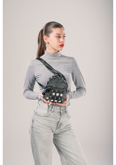 Ççs Kadın Sırt Çantası Ccs17853 Siyah Siyah