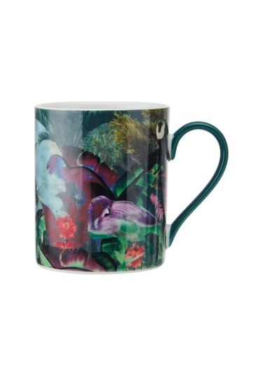 Mikasa Sarah Arnett Porselen 300 Ml Kupa Flamingo Siyah