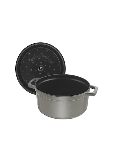 Staub 405093140 Döküm Tencere Yuvarlak Gri 28 CM