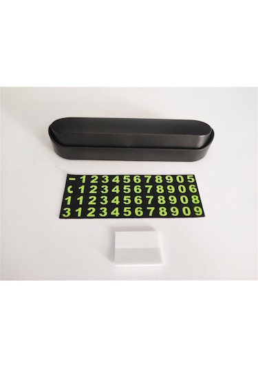 10 Adet Numaratik Numaratör Açılır-kapanır Fosforlu