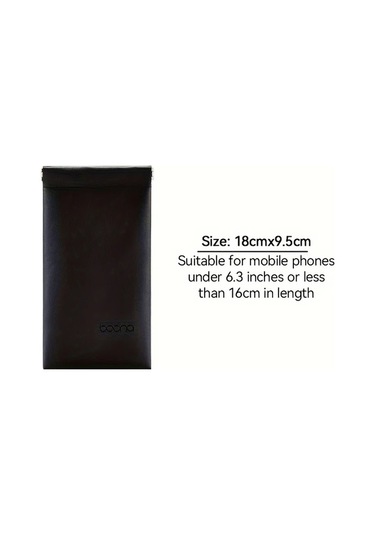 Chuangyinshop Yeşil Suni Deri Telefon Kılıfı Çok Amaçlı Küçük Eşya Cebi Dijital Aksesuar Çantası