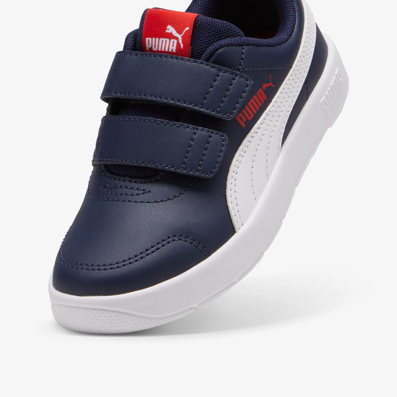 Puma Courtflex V3 V Ps Çocuk Lacivert Spor Ayakkabı 397642 Renkli