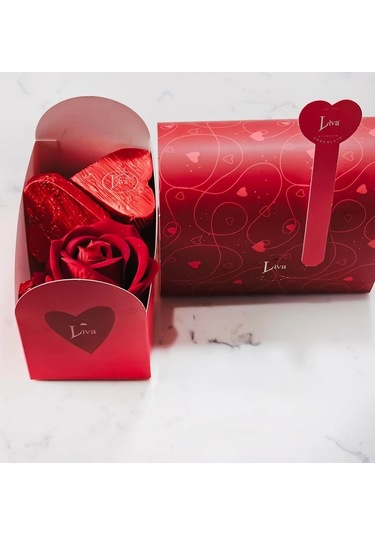 Sevgililer Günü Çikolata Dolu Posta Kutusu
