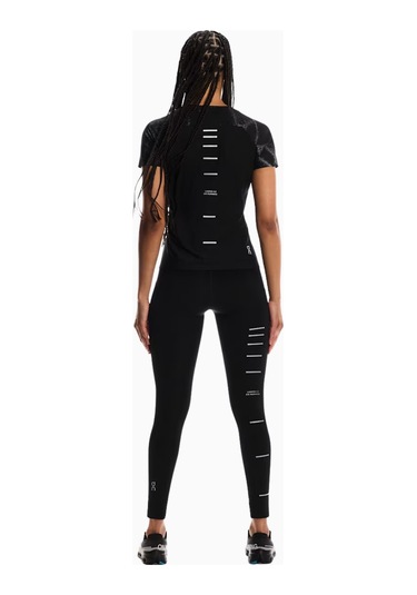 On Performance Tights Lumos Reflektif Termal Kadın Koşu Tight Siyah