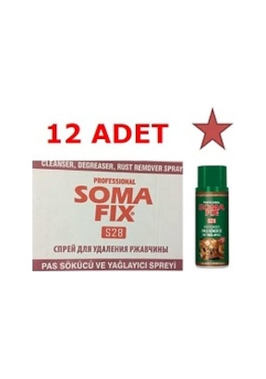 Somafix Pas Sökücü Sprey 12 Adet 400 ML