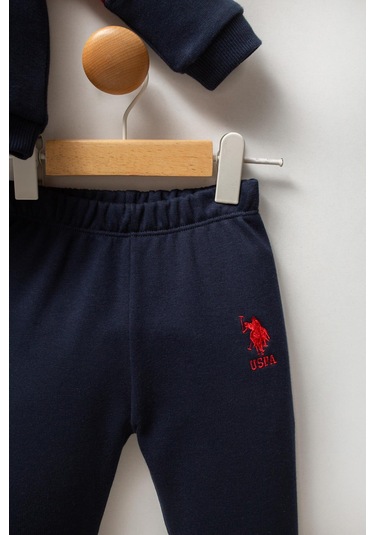 U.s. Polo Assn Erkek Bebek 2 Li Takım Lacivert Kırmızı-2079 Lacivert
