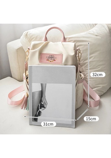 Off White Yeni Yüksek Kaliteli Kadın Omuz Çantası Büyük Bej