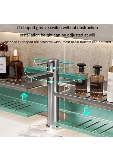 Tongxida Bosphorusboutique 50cm Banyo Sones Rafı, Lavabo Depolama Rafı Diğer