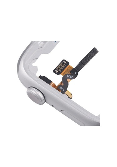 Tongxida 45mm Alüminyum Serisi 8/9 iOs Uyumlu Watch Çerçeve Taç Döndürme Flex Kablo Gümüş