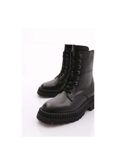 Dgn 20430 Kadin Bot Siyah Nappa