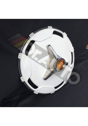 22.5 İnç Orta Boy Sarı Fırfırlı Jant Kapağı 4'lü Takım