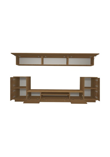 Decoraktiv Trendstyle 9s Slm Tv Ünitesi Tv Sehpası Ceviz