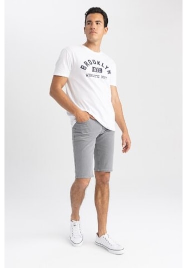 DeFacto Slim Fit Dar Kesim Jean Bermuda A4802AX23SMNM55 DeFacto Slim Fit Dar Kesim Jean Bermuda A4802AX23SMNM55