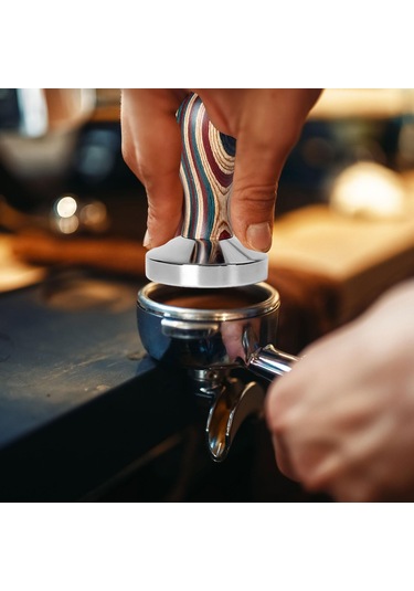 Suntek Kahve Tamper Portafilter Espresso Makineleri Için 51mm Çok Renkli