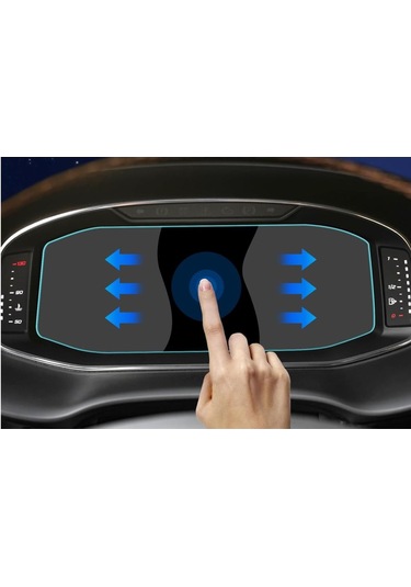 Cupra Terramar Ekran Koruyucu 10.25 İnç Dijital Gösterge ' Sadece Ekran Koruyucu