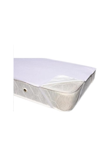 Mycey Alez Ultra Yumuşak Yatak Koruyucu 90 X 200 Cm Tek Kişilik Pamuk Alez Beyaz